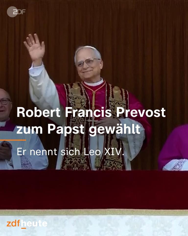 Der neue Papst Robert Francis Prevost