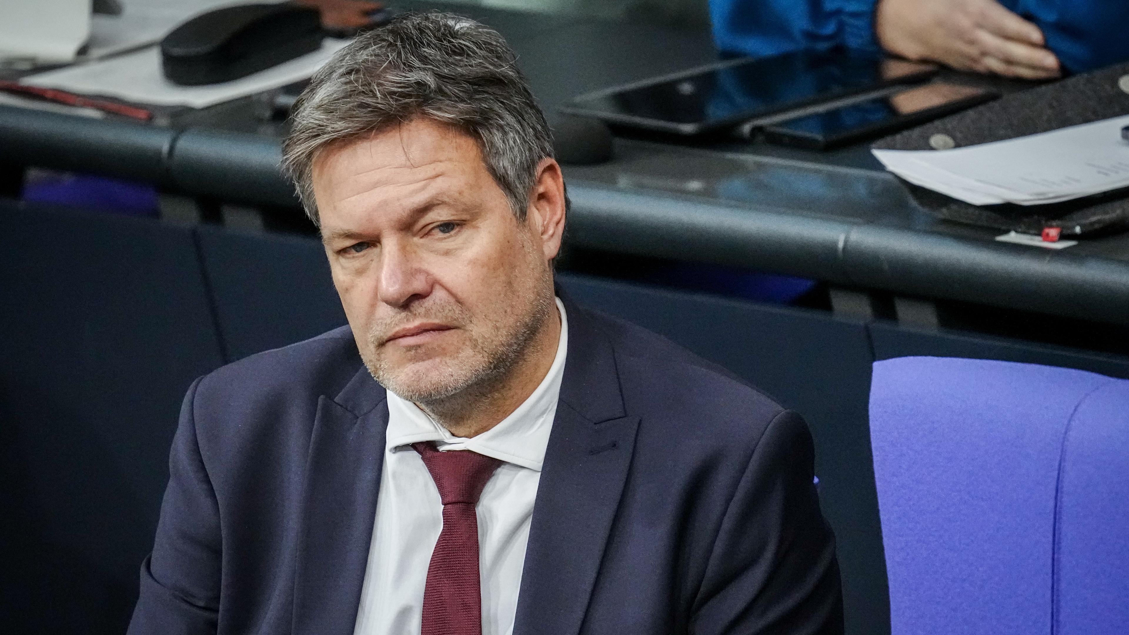 Robert Habeck im Bundestag