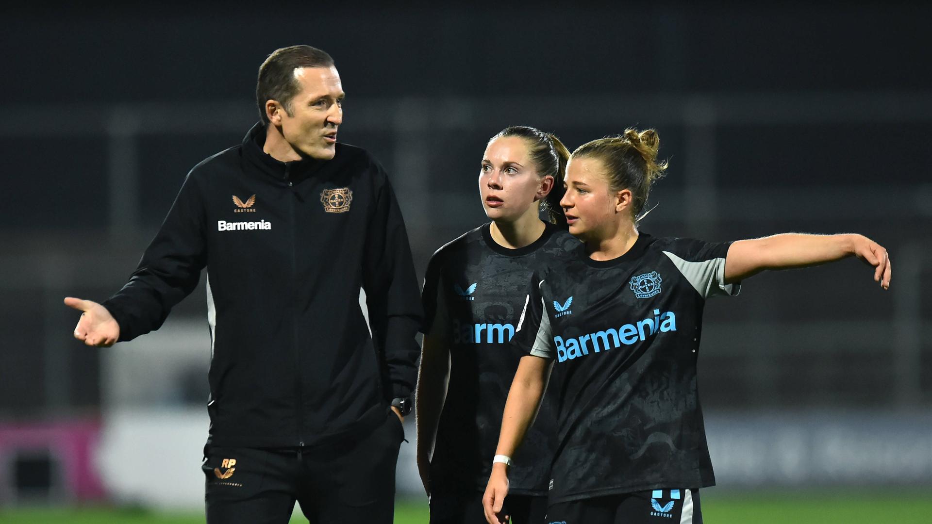 Robert Pätzold, Trainer Frauenteam von Bayer Leverkusen