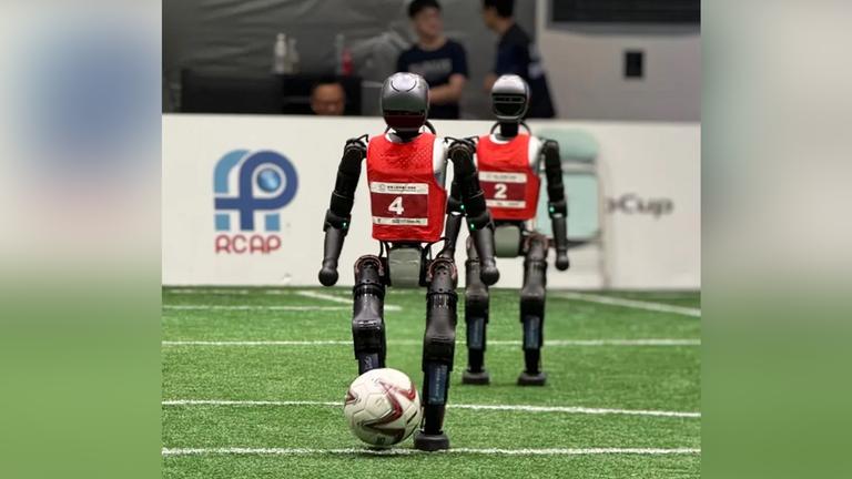Roboterfußball