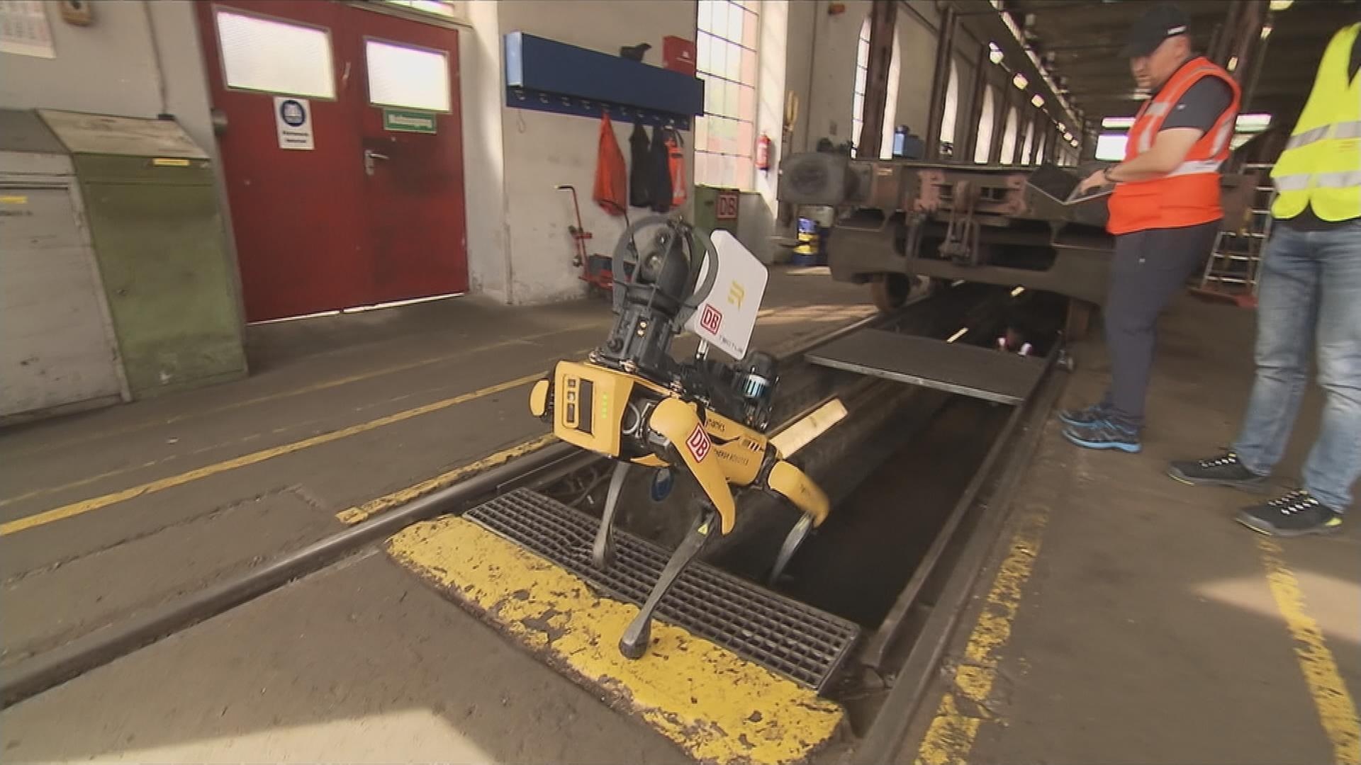 Roboterhund Deutsche Bahn