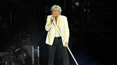 Rod Stewart auf der Bühne