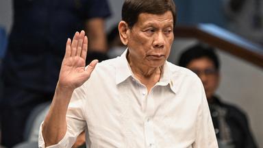 Ehemaliger philippinischer Präsident Rodrigo Duterte, Archivbild