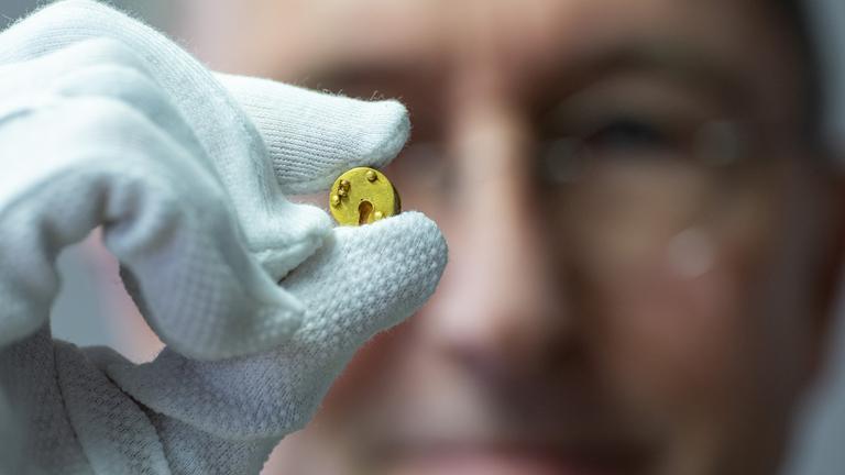 Archäologischer Fund von römischen Miniatur-Schloss