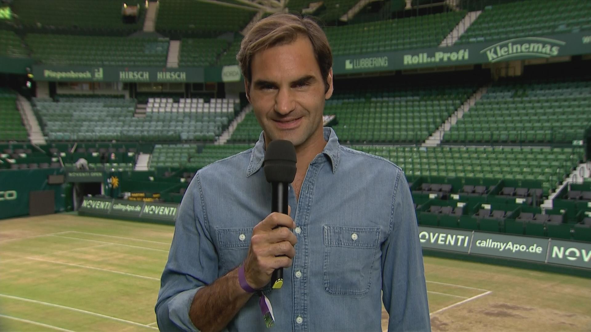 Roger Federer im Interview