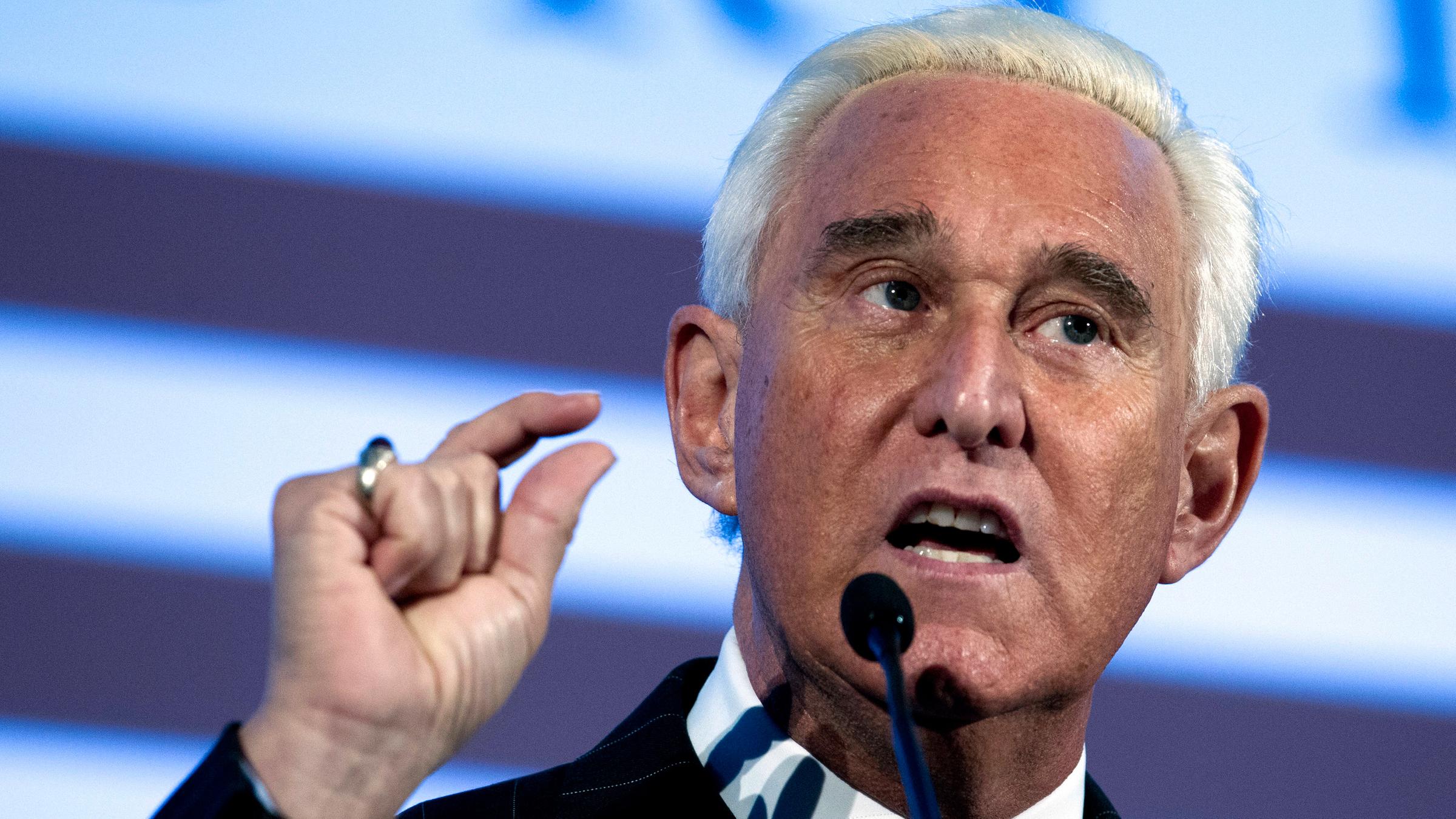Archiv: Roger Stone, aufgenommen am 06.12.2018 in Washington  (USA)