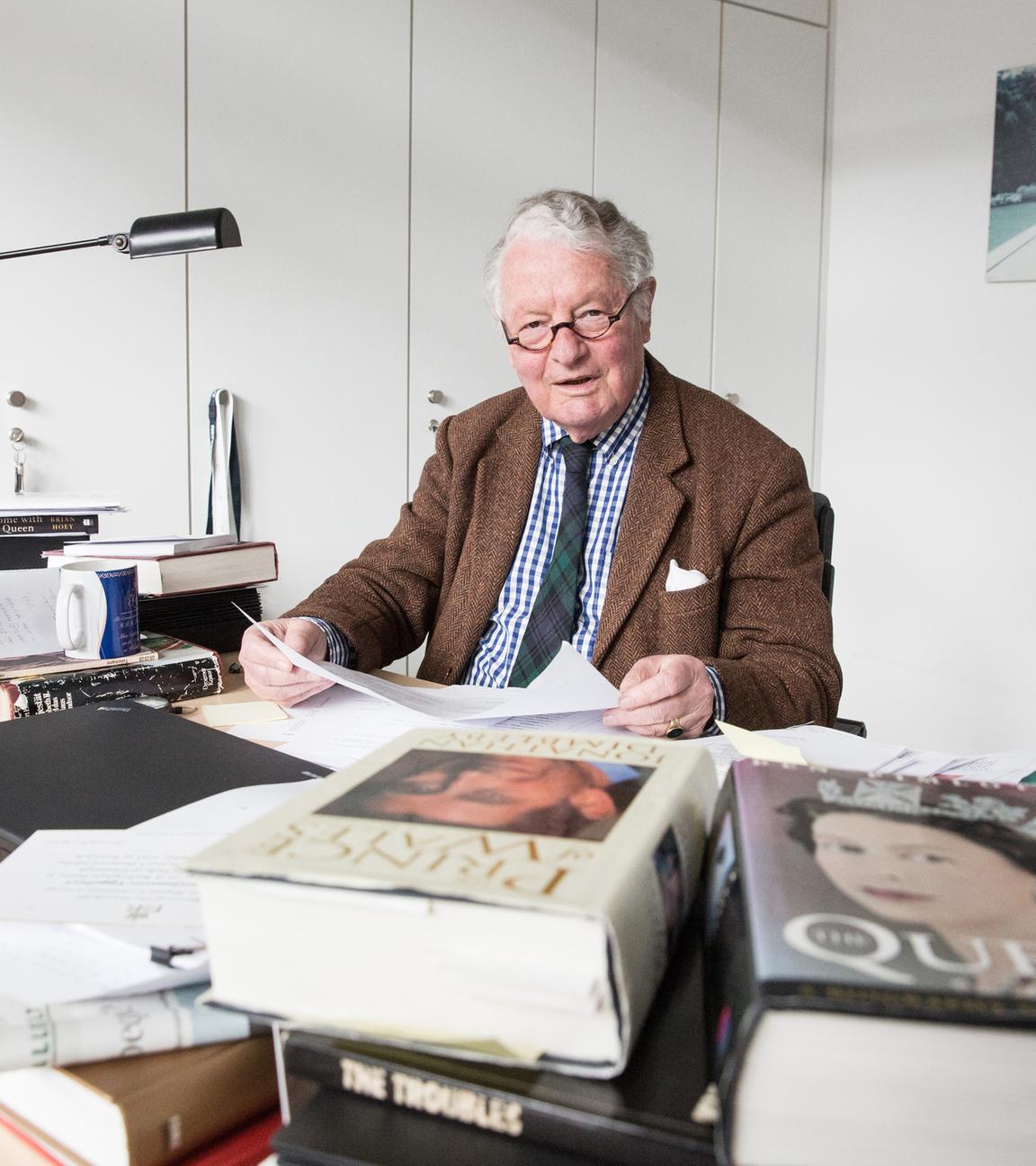 Adelsexperte Rolf Seelmann-Eggebert, Archivbild