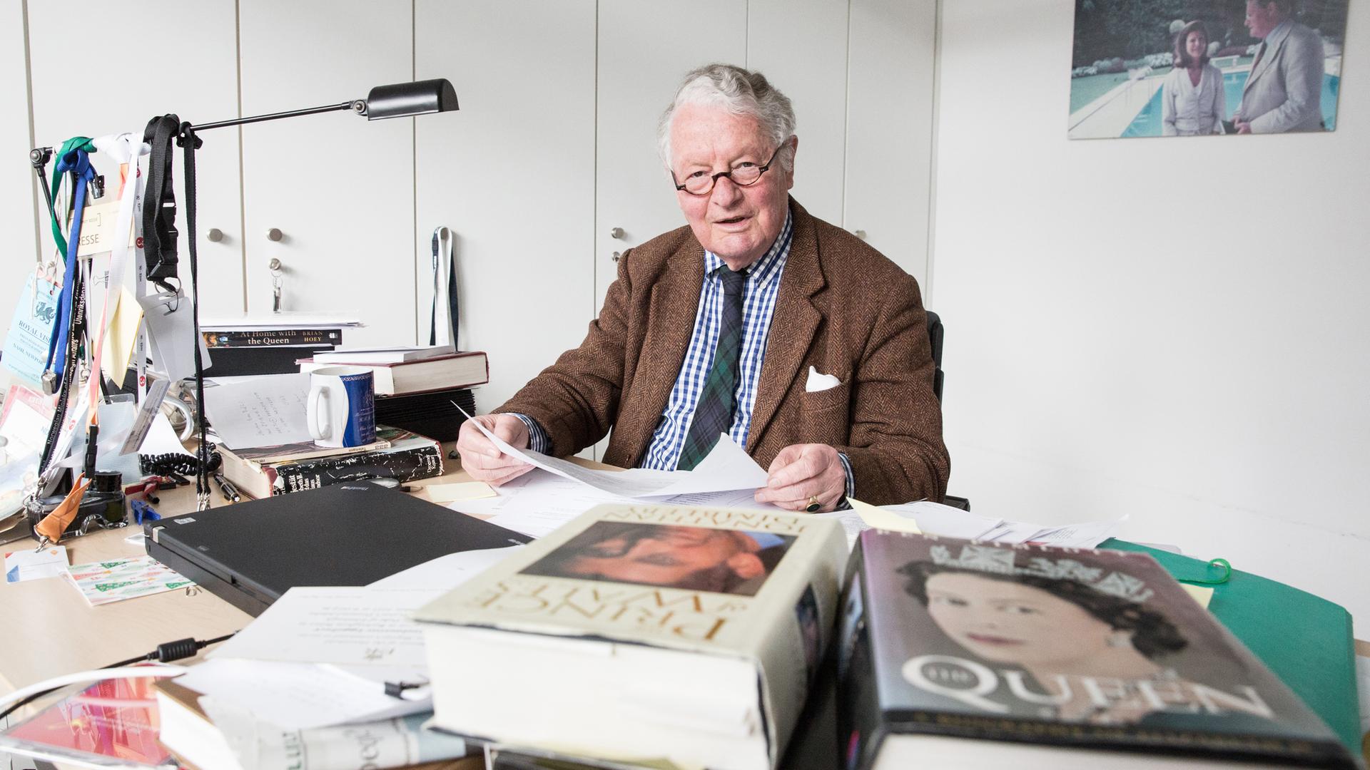 Adelsexperte Rolf Seelmann-Eggebert, Archivbild