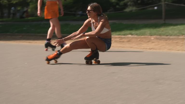 Rollschuhlaufen in London