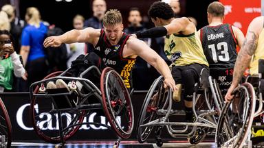 Rollstuhlbasketball Deutschland gegen Australien