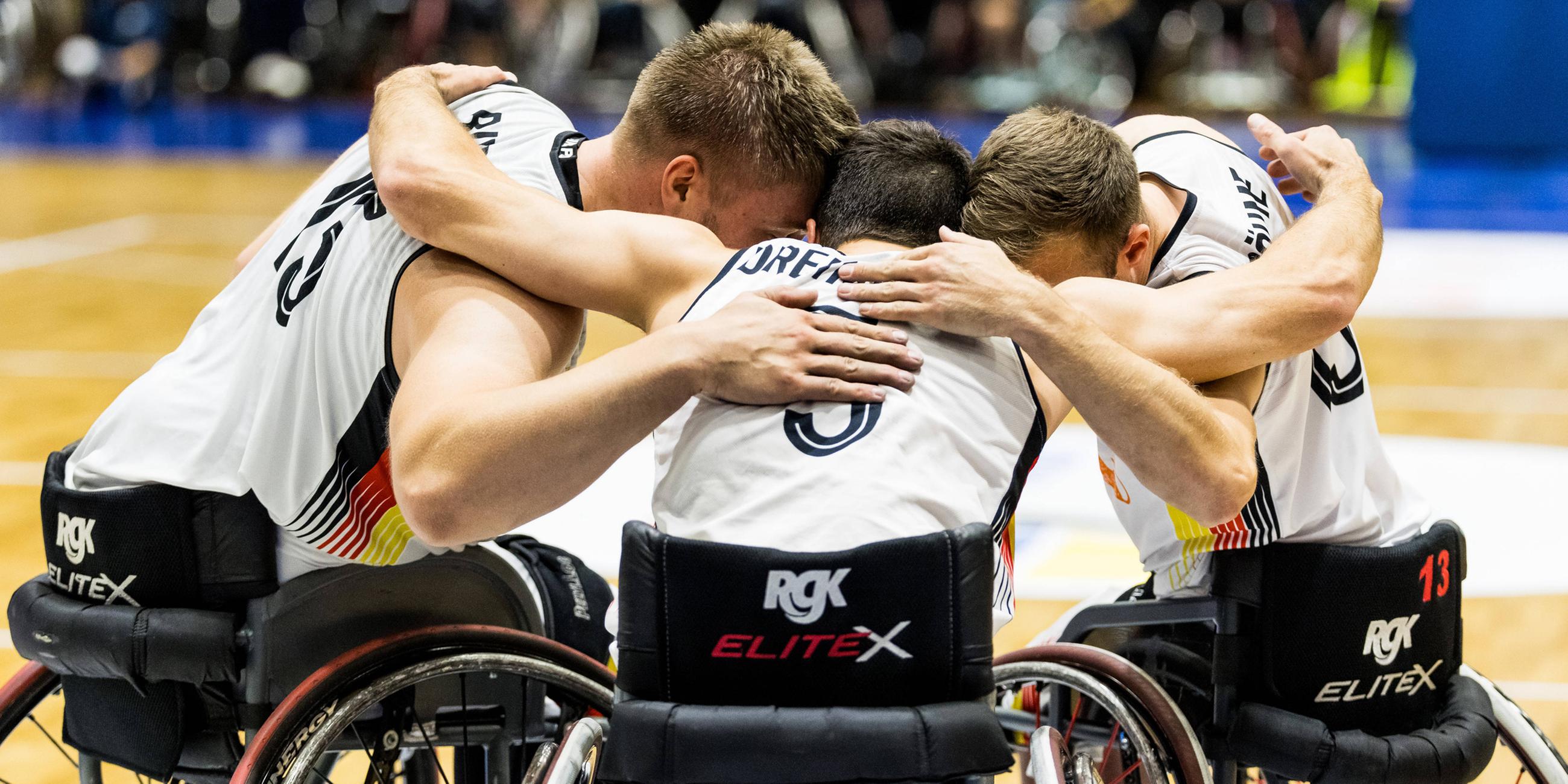 Alexander Budde (Deutschland, 15), Nico Dreimüller (Deutschland, 5) und Thomas Böhme (Deutschland, 13)