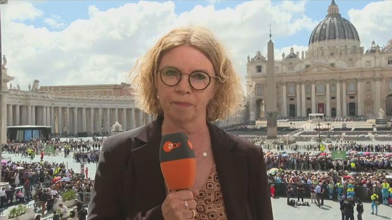 ZDF-Korrespondentin Lueg in Rom 