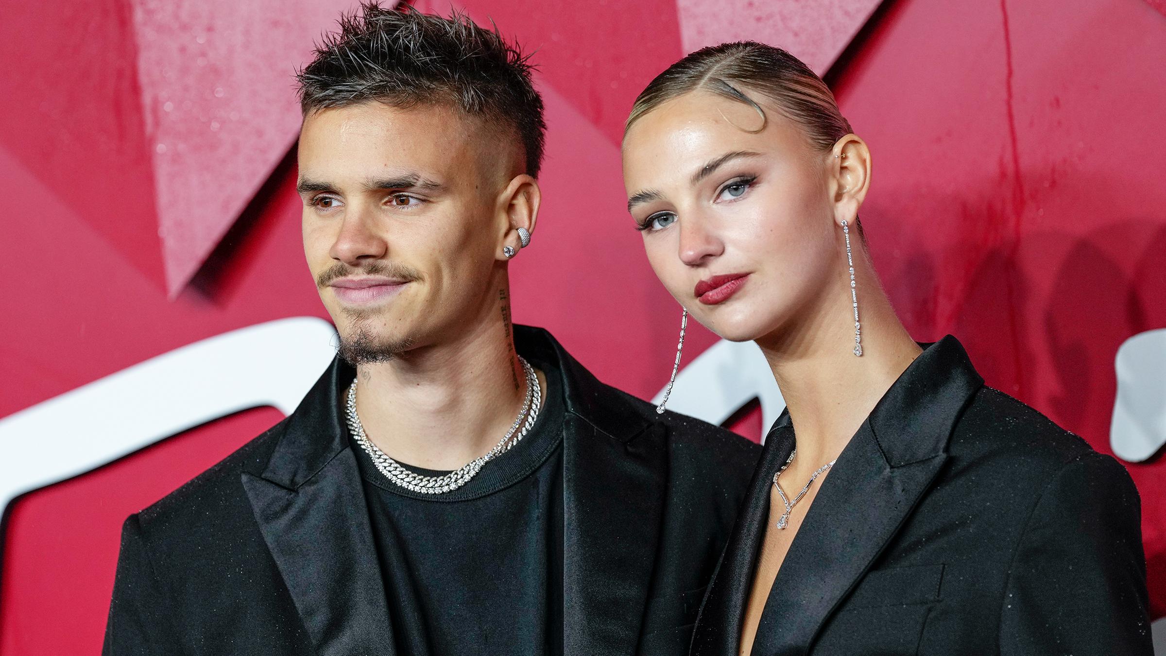 Das nun getrennte Paar Romeo Beckham und Mia Regan