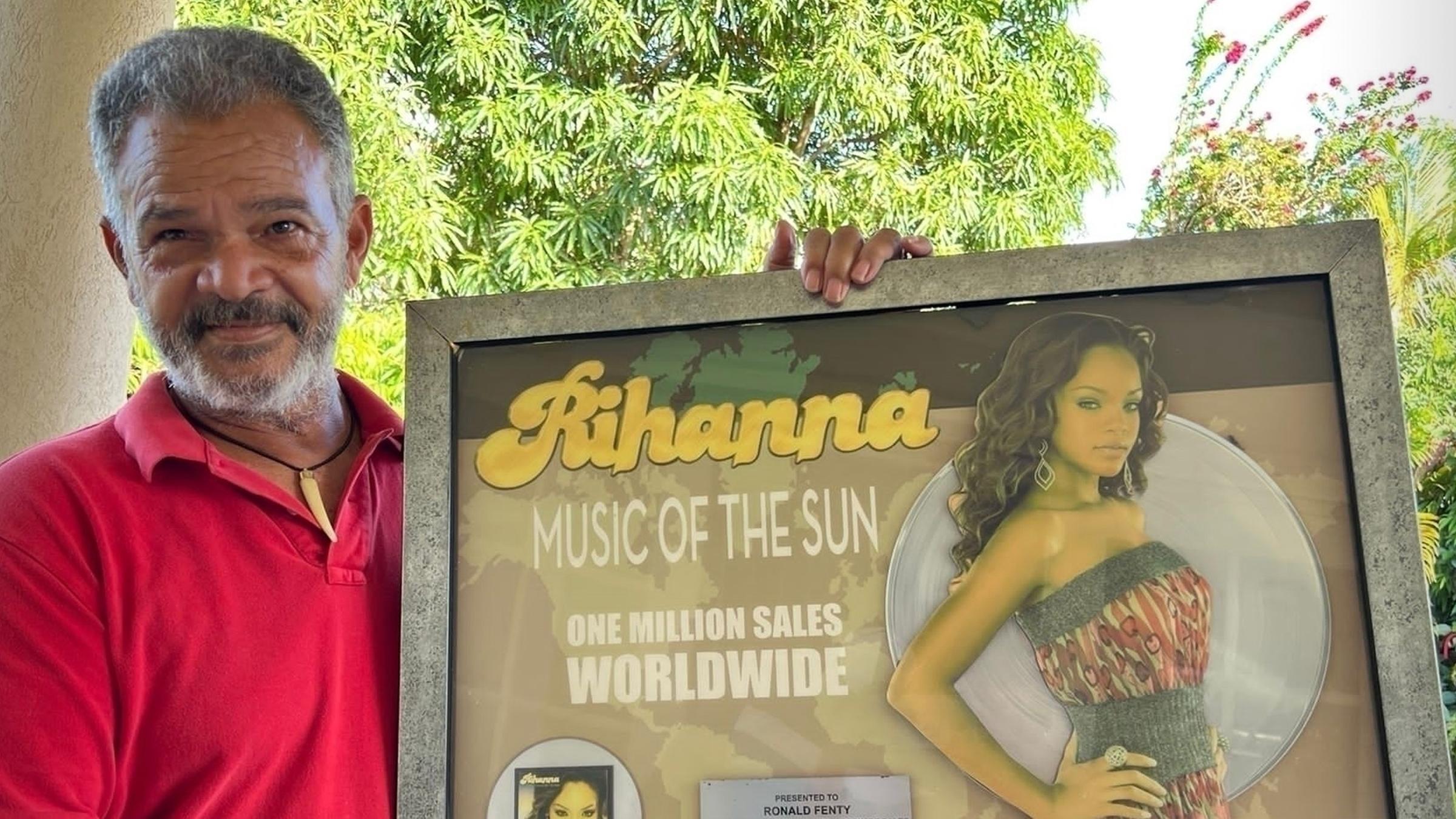 Der Vater der US-Amerikanischen Sängerin Rihanna, Ronald Fenty.