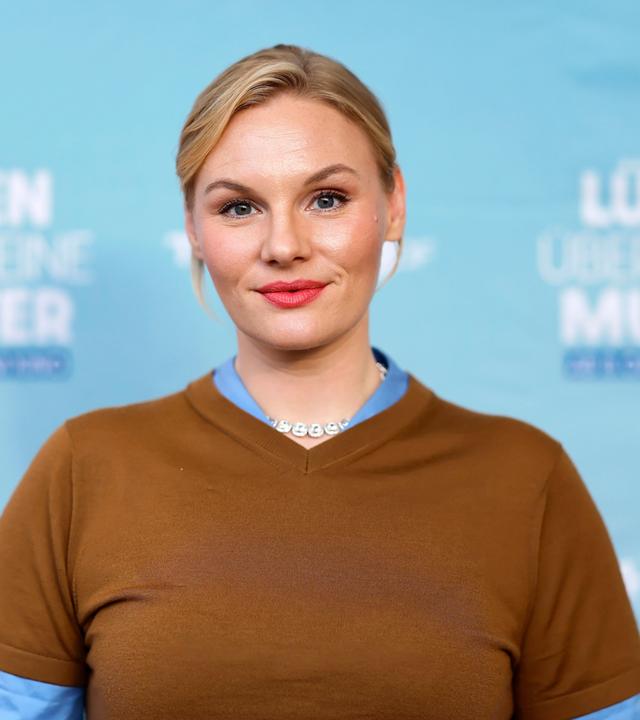 Auf dem Bild zu sehen ist: Schauspielerin Rosalie Thomass beim Screening des Films 'Lügen über meine Mutter' im Weißhauskino