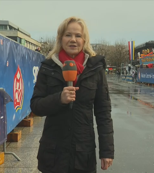 ZDF-Korrespondentin Christel Haas über den Rosenmontagsumzug in Mainz.