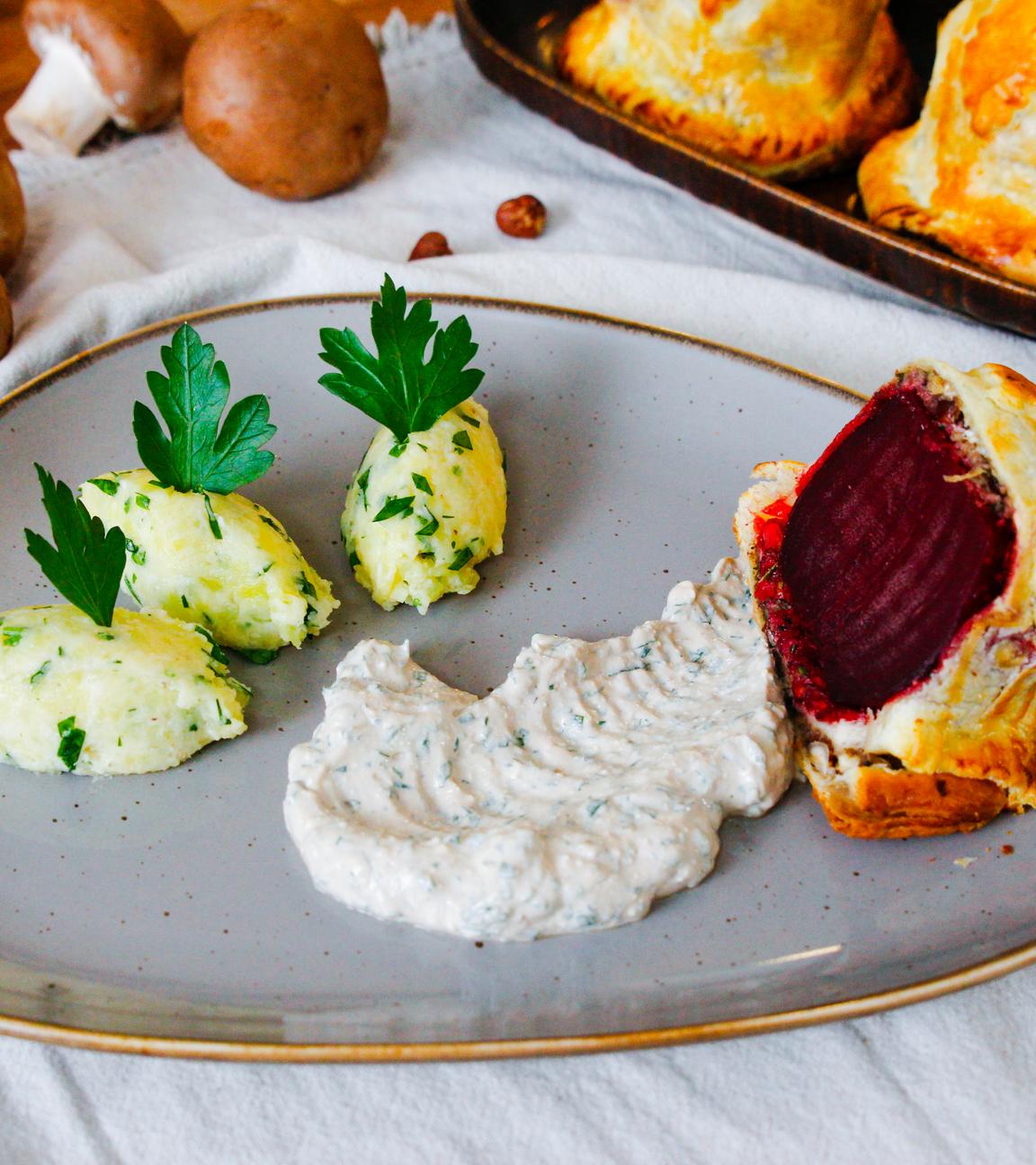 Rote Bete Wellington