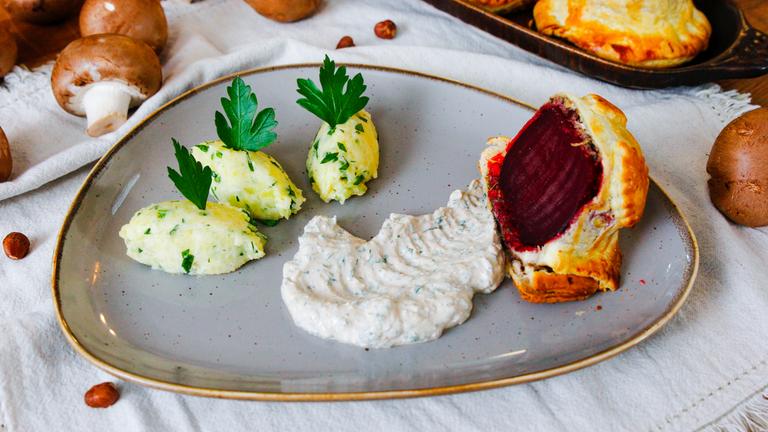 Rote Bete Wellington