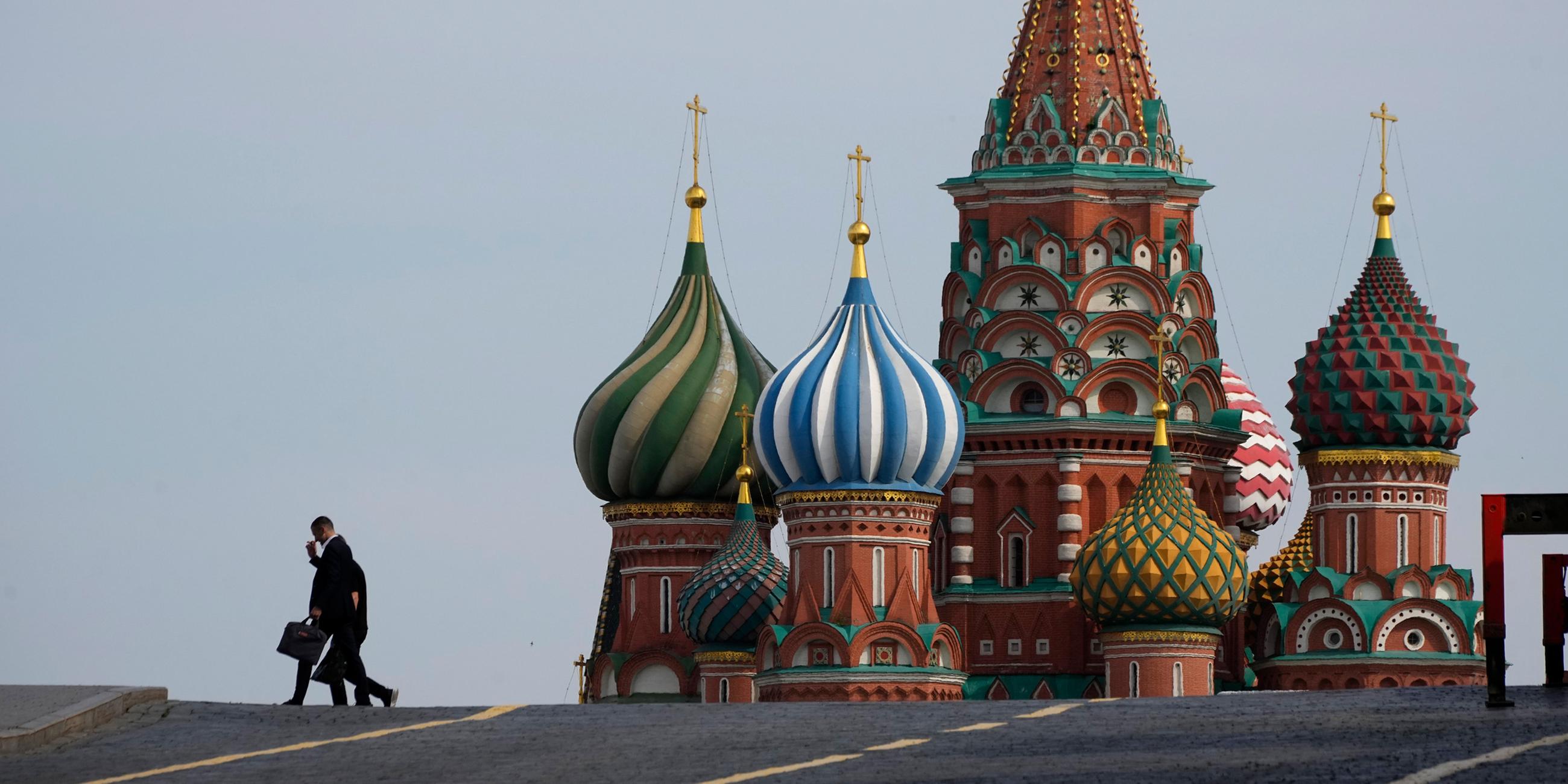 (Archiv) Roter Platz in Moskau, Russland.