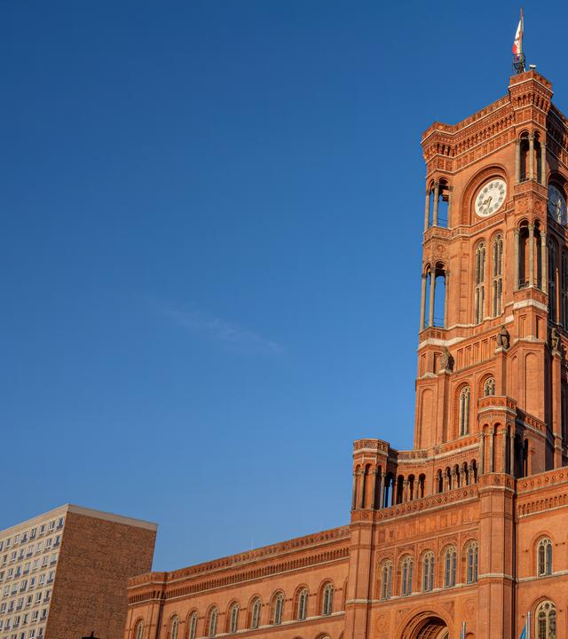 Rote Rathaus in Berlin