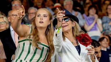 Kronprinzessin Amalia bei der Eröffnung der Reit-WM in Aachen