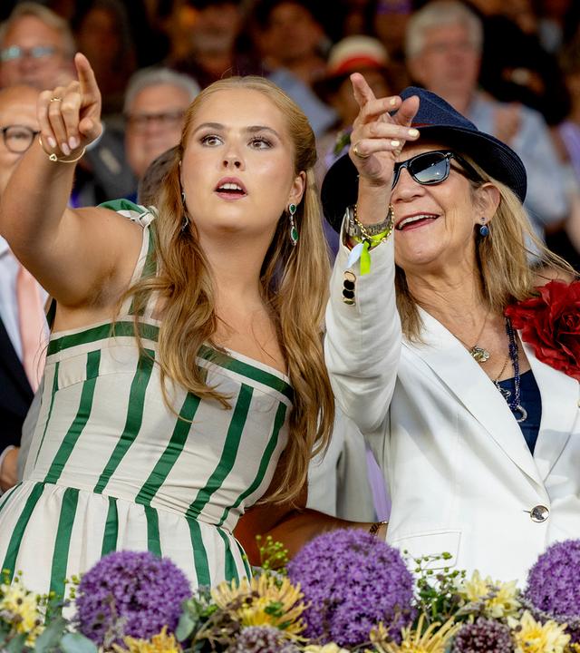 Kronprinzessin Amalia bei der Eröffnung der Reit-WM in Aachen