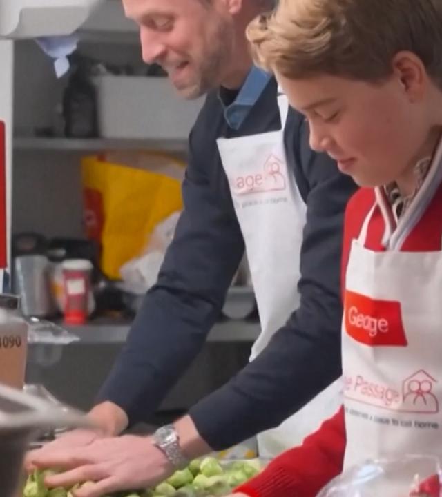 Prinz William & Harry kochen mit Kindern