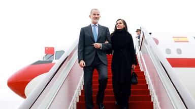 Spanische Royals auf Staatsbesuch in China