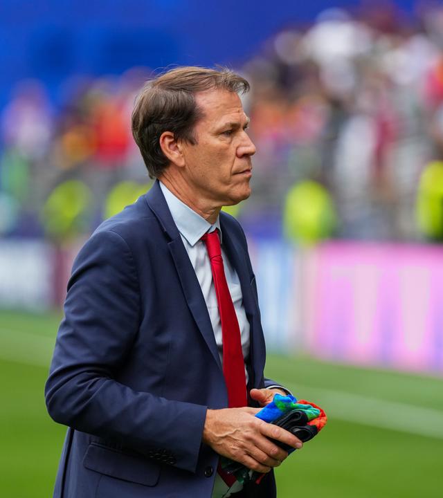 Belgiens Trainer Rudi Garcia