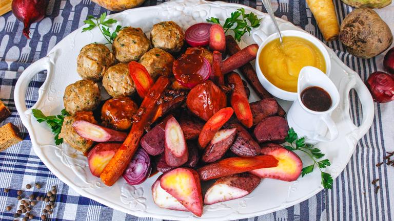 Rüben nach Sauerbraten-Art