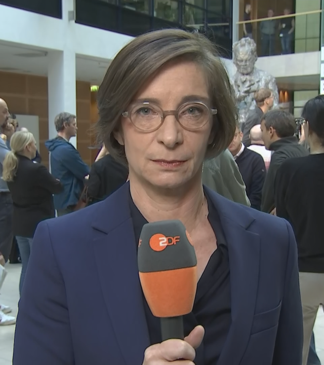 ZDF-Hauptstadtkorrespondentin Diana Zimmermann