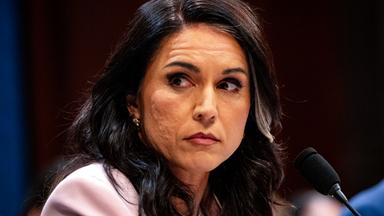 US-GeheimdienstchefinTulsi Gabbard während einer Anhörung des Geheimdienstausschusses im US-Kapitol in Washington, D.C.