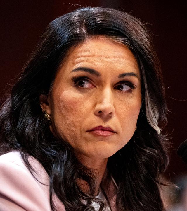 US-GeheimdienstchefinTulsi Gabbard während einer Anhörung des Geheimdienstausschusses im US-Kapitol in Washington, D.C.