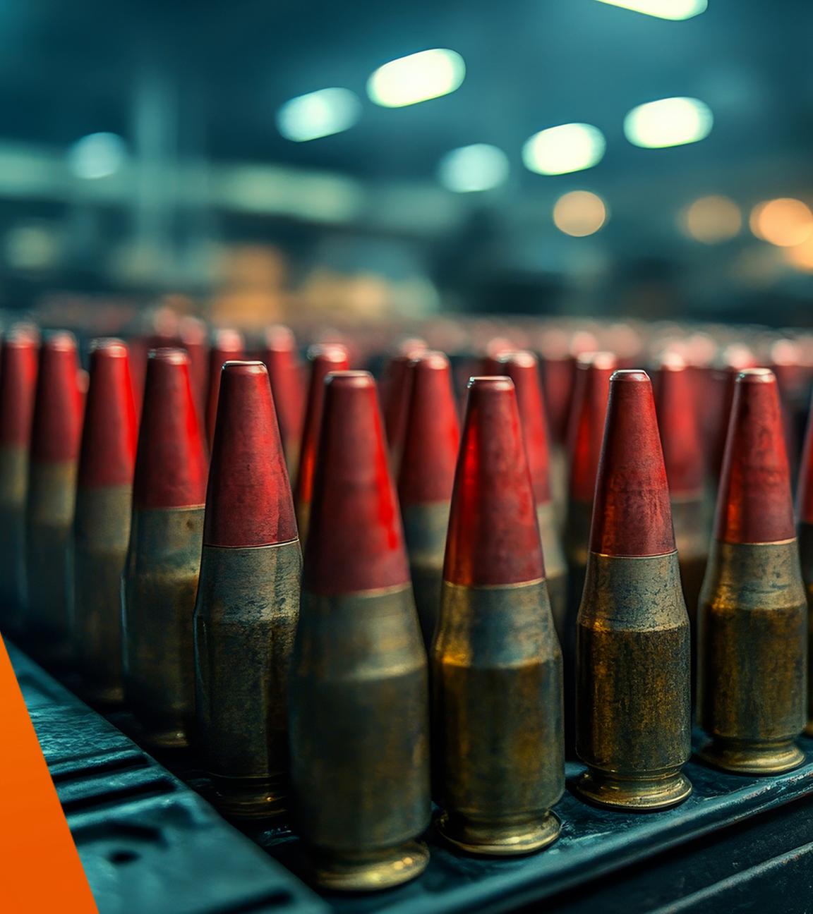 Munition für Rüstungskonzerne 
