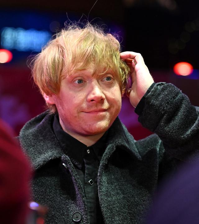 Der Schauspieler Rupert Grint beim Photocall des Films "Yön Lapsi".