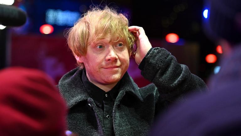 Der Schauspieler Rupert Grint beim Photocall des Films "Yön Lapsi".