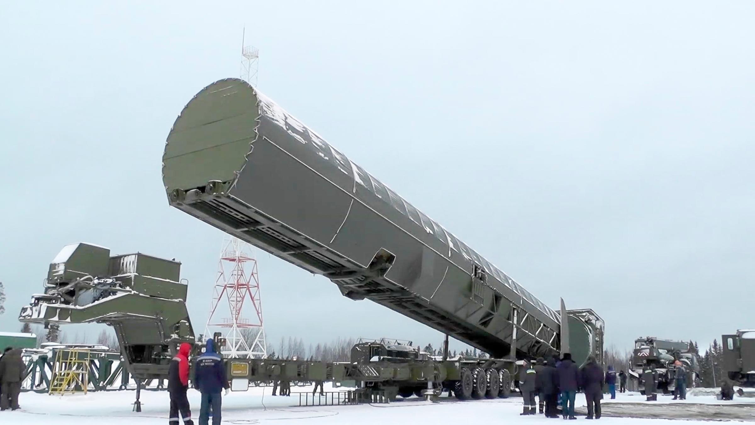 Russische Interkontinentalrakete
