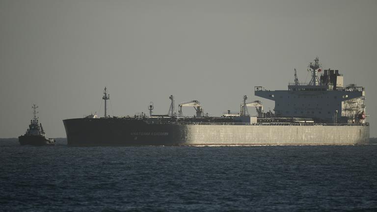 31.03.2026, Kuba, Matanzas: Der unter russischer Flagge fahrende Öltanker «Anatoly Kolodkin» läuft in Matanzas ein.