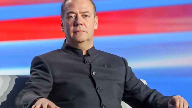 Moskau: Dmitri Medwedew, Stellvertretender Vorsitzender des Sicherheitsrates der Russischen Föderation, Archivbild