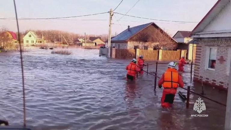 Russland: Massive Überschwemmungen	