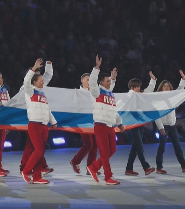 Russische Athleten bei Paralympics