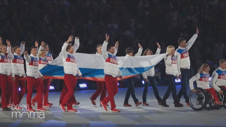Russische Athleten bei Paralympics