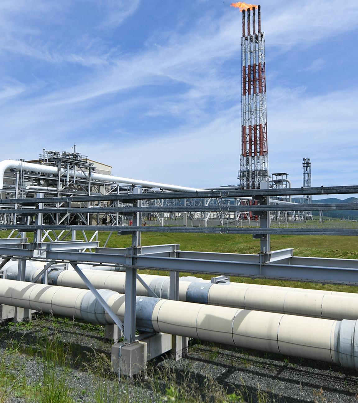 Russische Gas-Pipeline