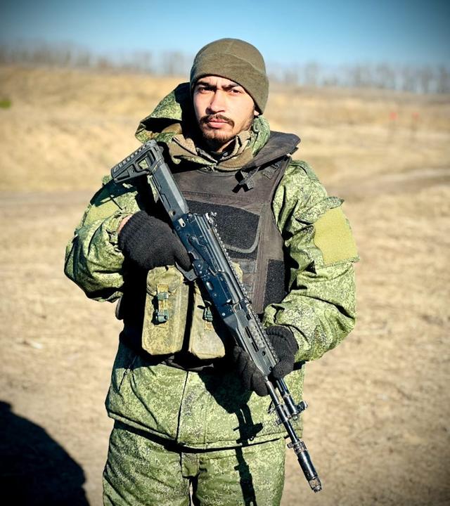 Russland Soldat Indien