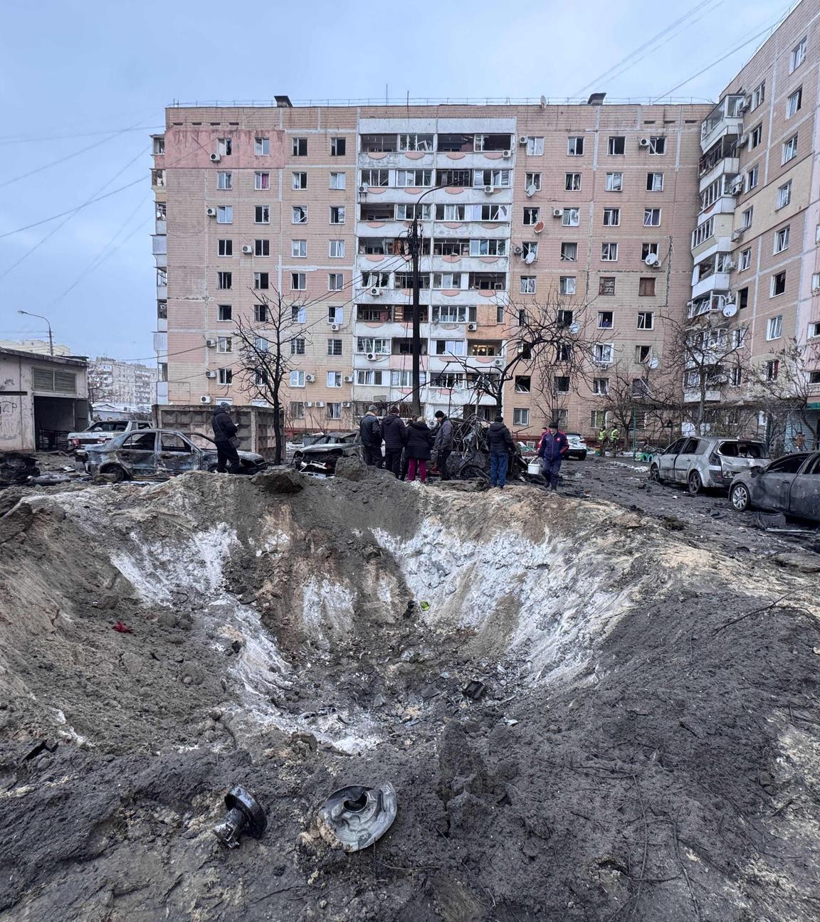 Russischer Angriff auf ukrainische Infrastruktur