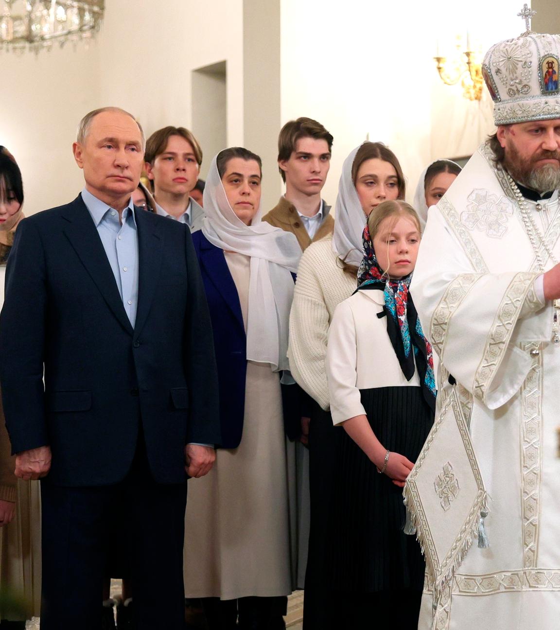 Orthodoxe Weihnachten in Russland.