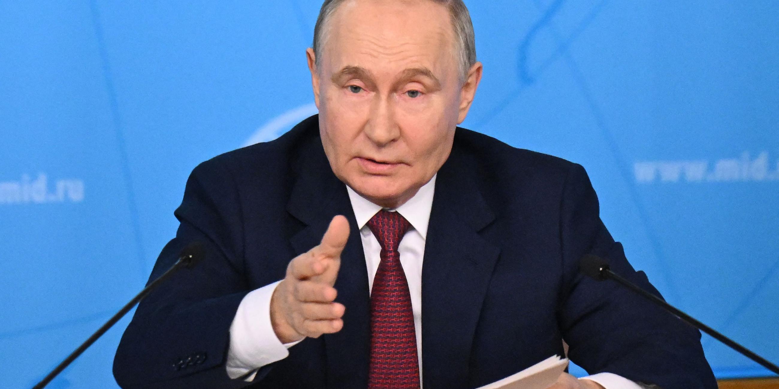 Russlands Präsident Wladimir Putin