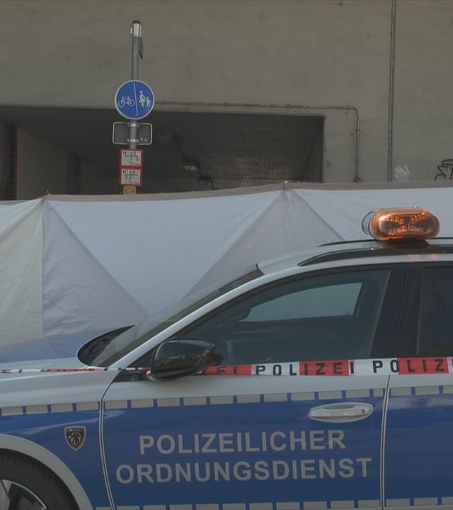 Polizeiabsperrung