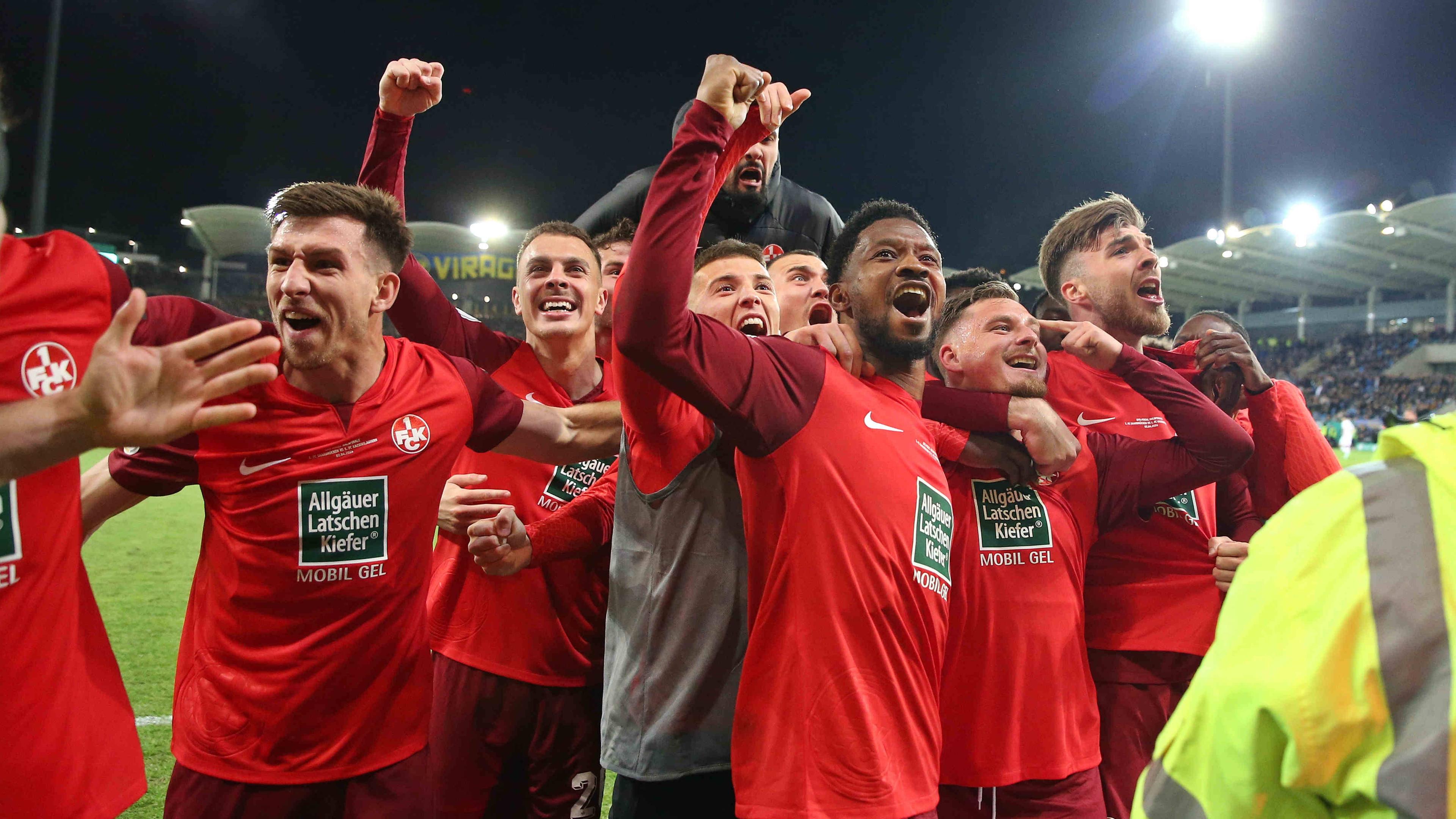 DFB-Pokal: Saarbrücken - Kaiserslautern