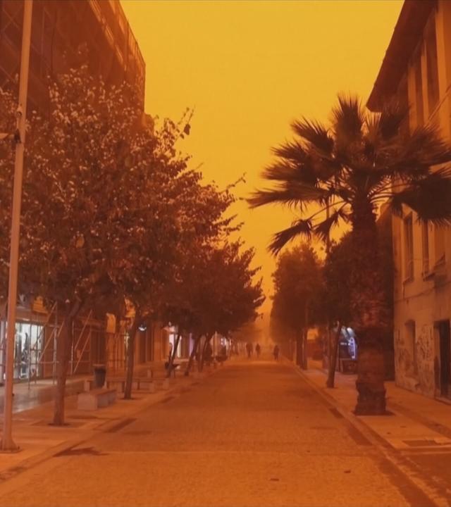Wüstestaub aus der Sahara erreicht Europa